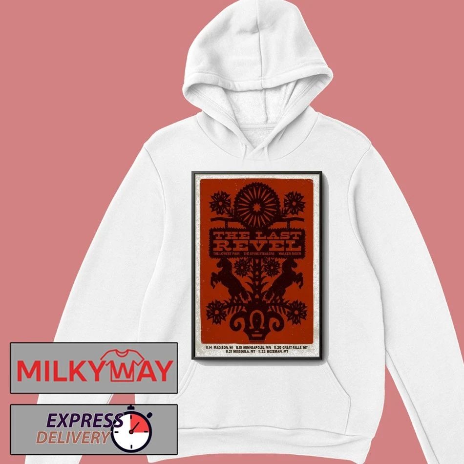 The Last Revel November 2025 Tour Poster shirt