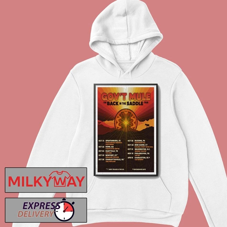 Gov’t Mule Fall Tour 2025 Poster shirt