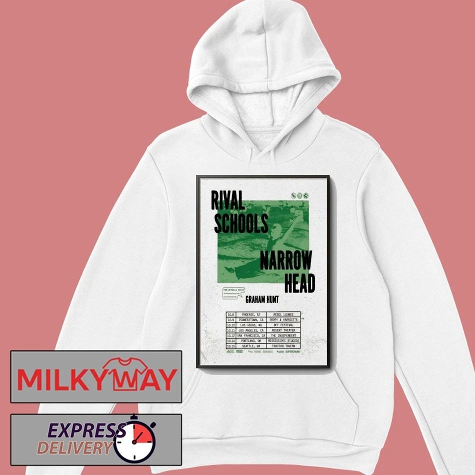 Poster Rival Schools Fall Tour 2025 shirt