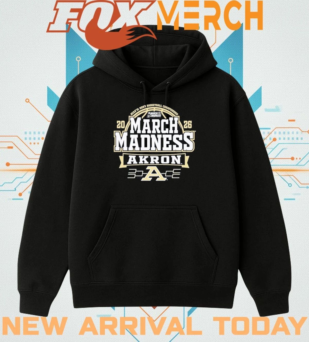 Akron Zips 2026 NCAA Men’s Basketball March Madness Bound t-shirt