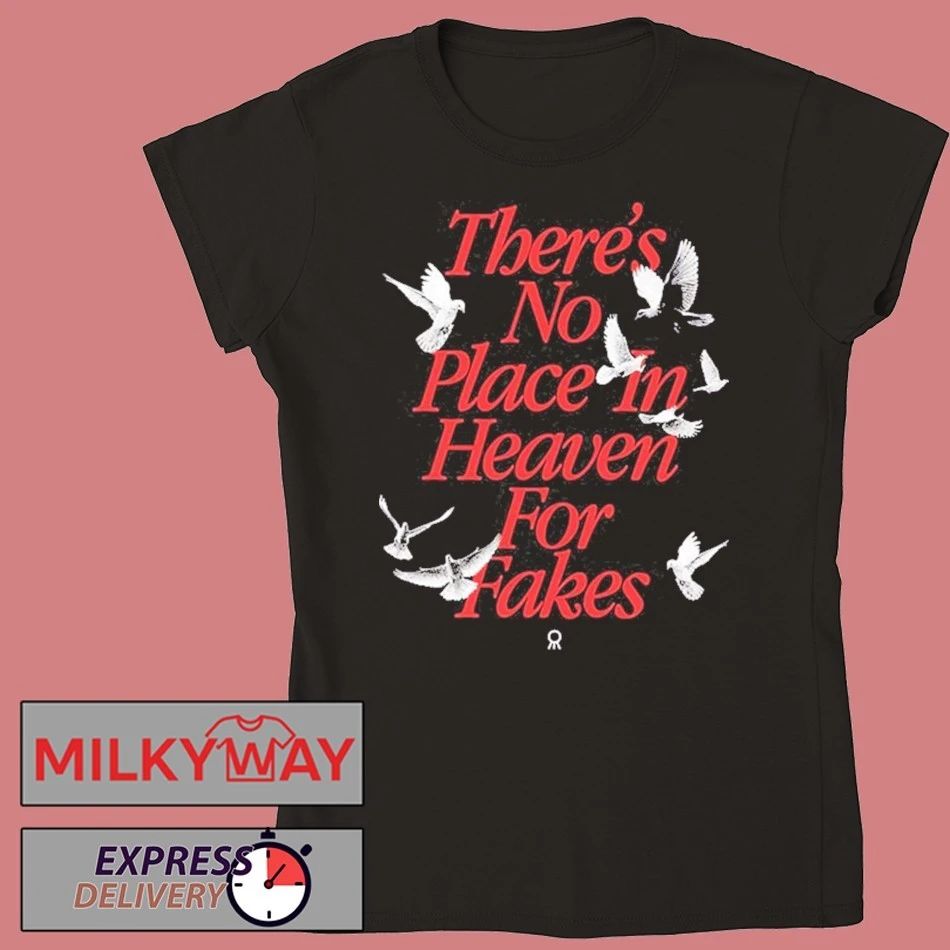 Hail The Sun 2026 Cut Tour Fade Back Merch There’s No Place In Heaven For Fakes shirt