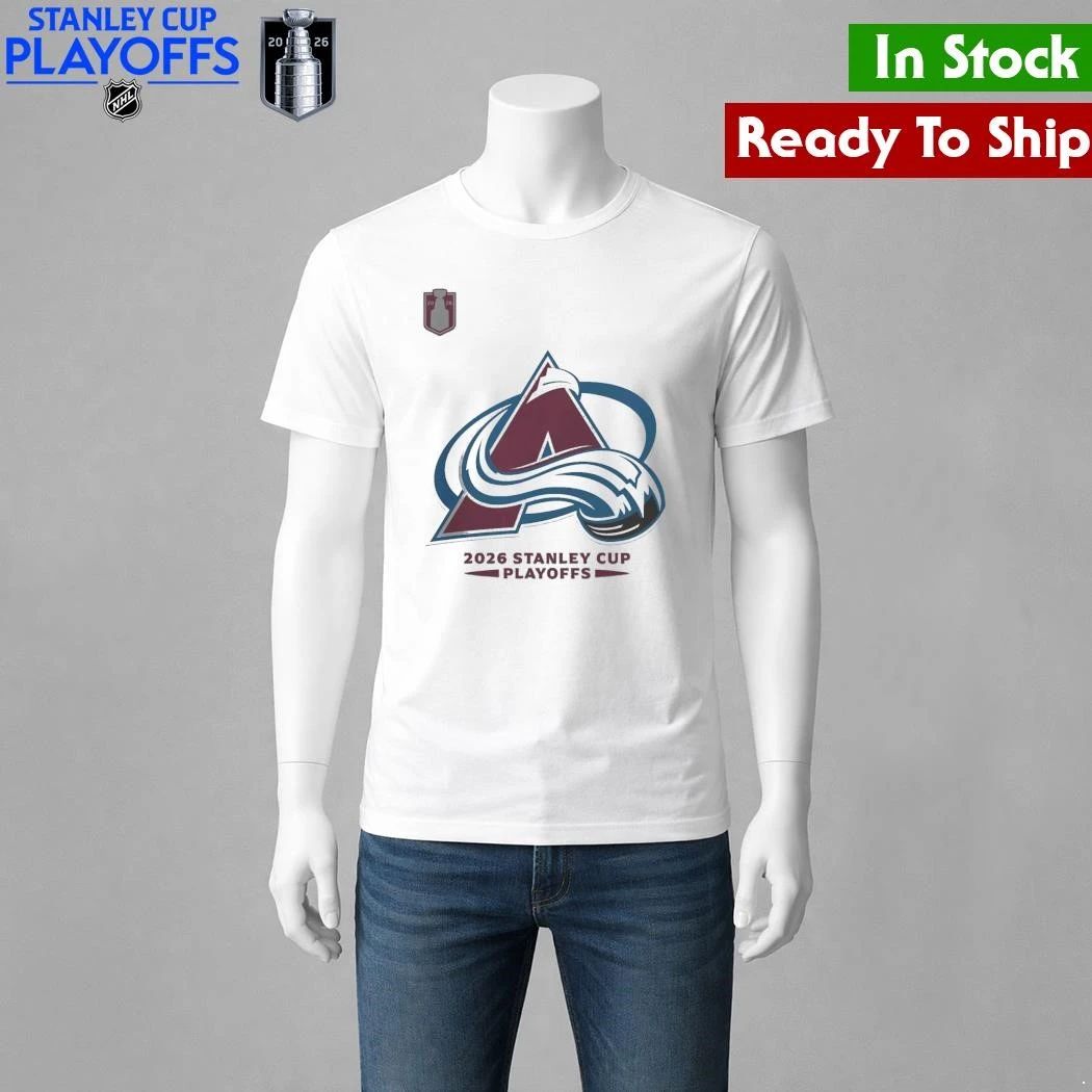 Colorado Avalanche 2026 Stanley Cup Playoffs Rink Performance Shirt