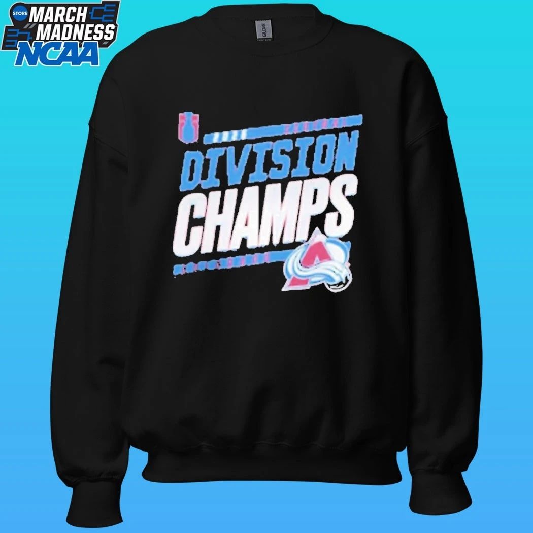 Colorado Avalanche NHL 2026 Central Division Champions Locker Room Shirt