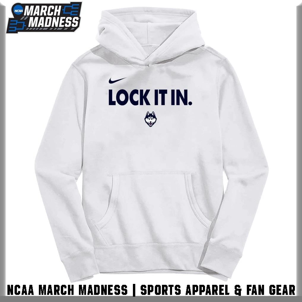 UConn Huskies Men’s Basketball Lock It In 2026 T-Shirt