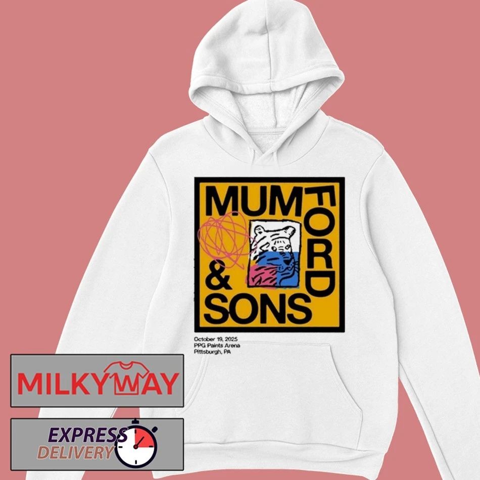 Mumford & Sons Event Pittsburgh, PA 10-19-2025 Shirt