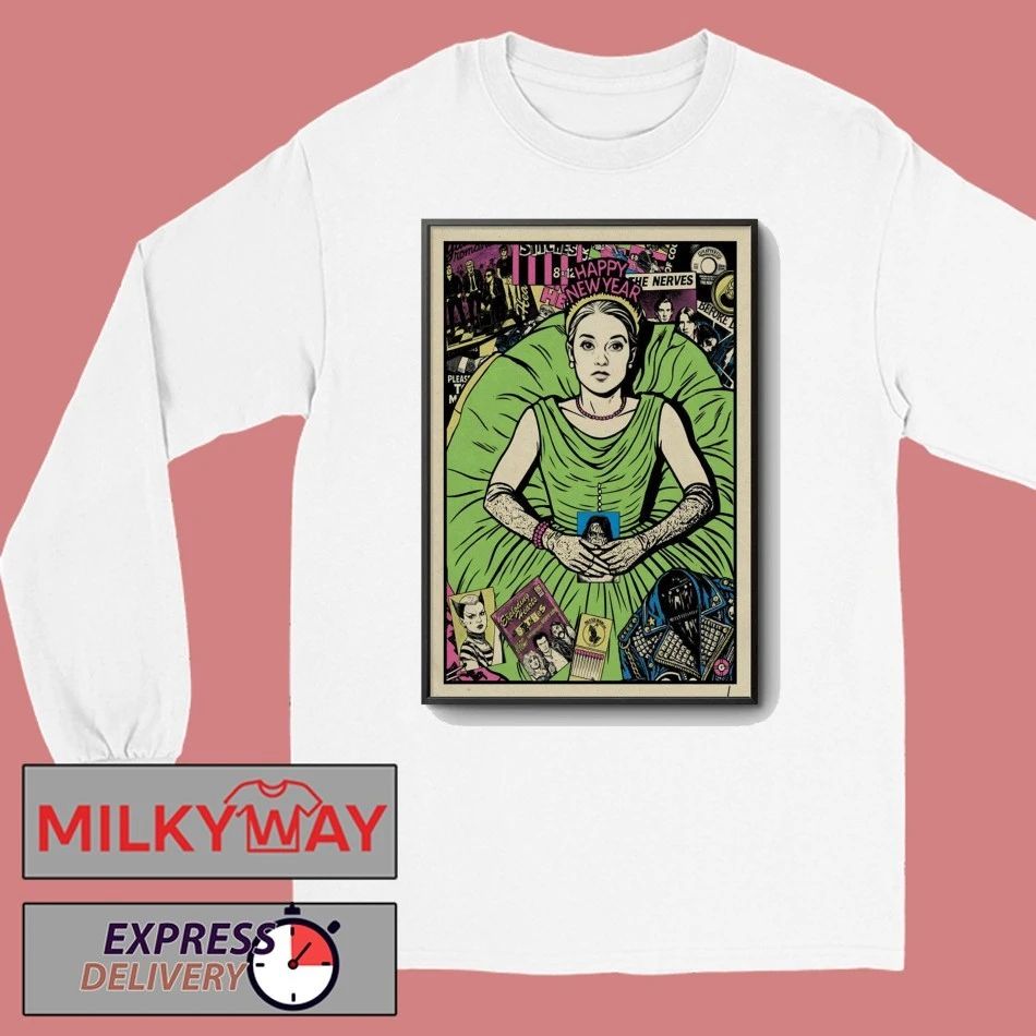 The Exploding Hearts Alex’s Bar in Long Beach CA Dec 31 2025 Poster shirt