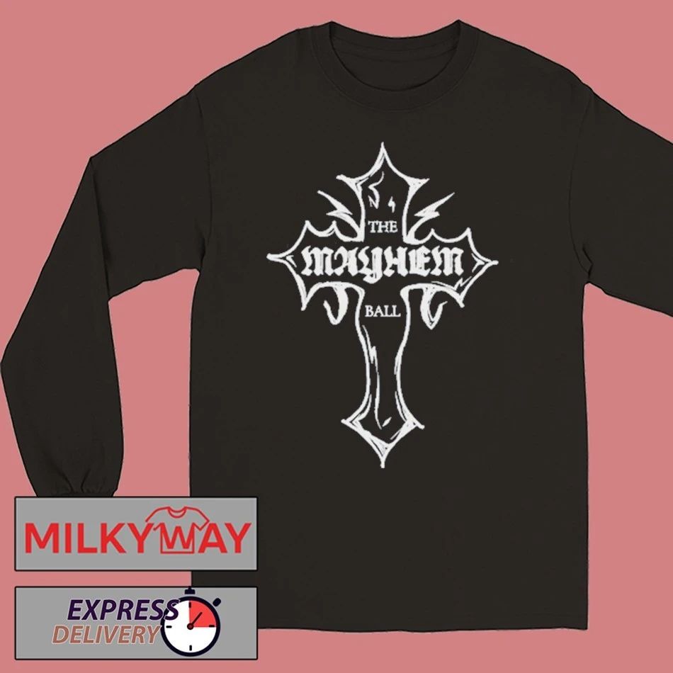 Lady Gaga 2025 Tour Mayhem Ball Shirt