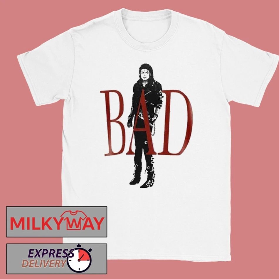 Atlanta Falcons x Michael Jackson BAD 60th Anniversary Shirt
