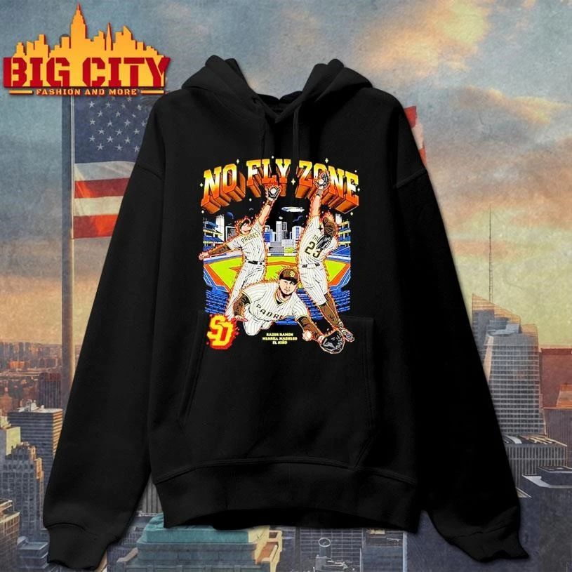 San Diego Padres MLB no fly zone Razor Ramon Merrill Madness El Nino Shirt