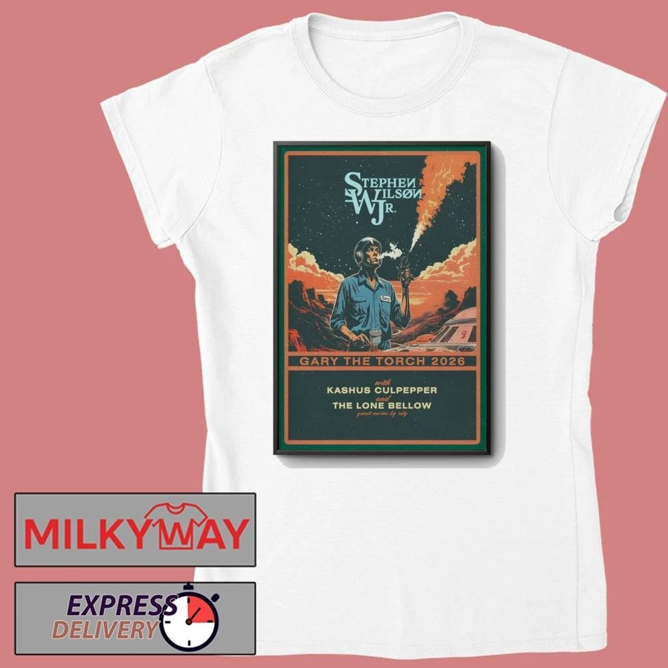 Stephen Wilson JR. Gary The Torch 2026 Shows Poster shirt