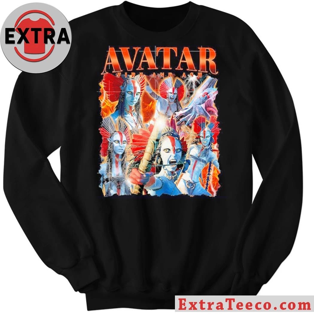 Original Avatar Fire and Ash Sci-Fi Movie 2025 Shirt