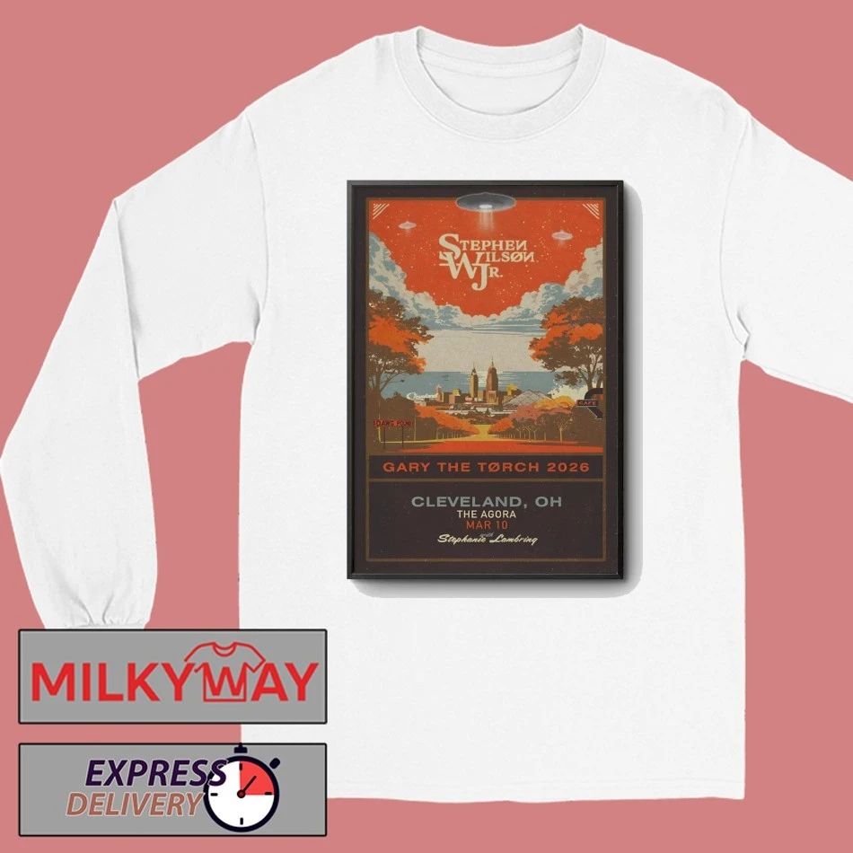 Stephen Wilson JR. Cleveland OH On March 10 2026 Poster shirt