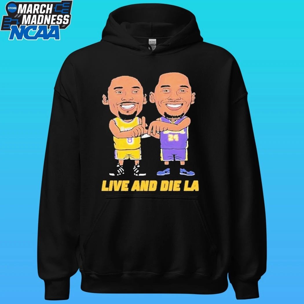 Kobe Bryant Live And Die La NBA Los Angeles Lakers Shirt