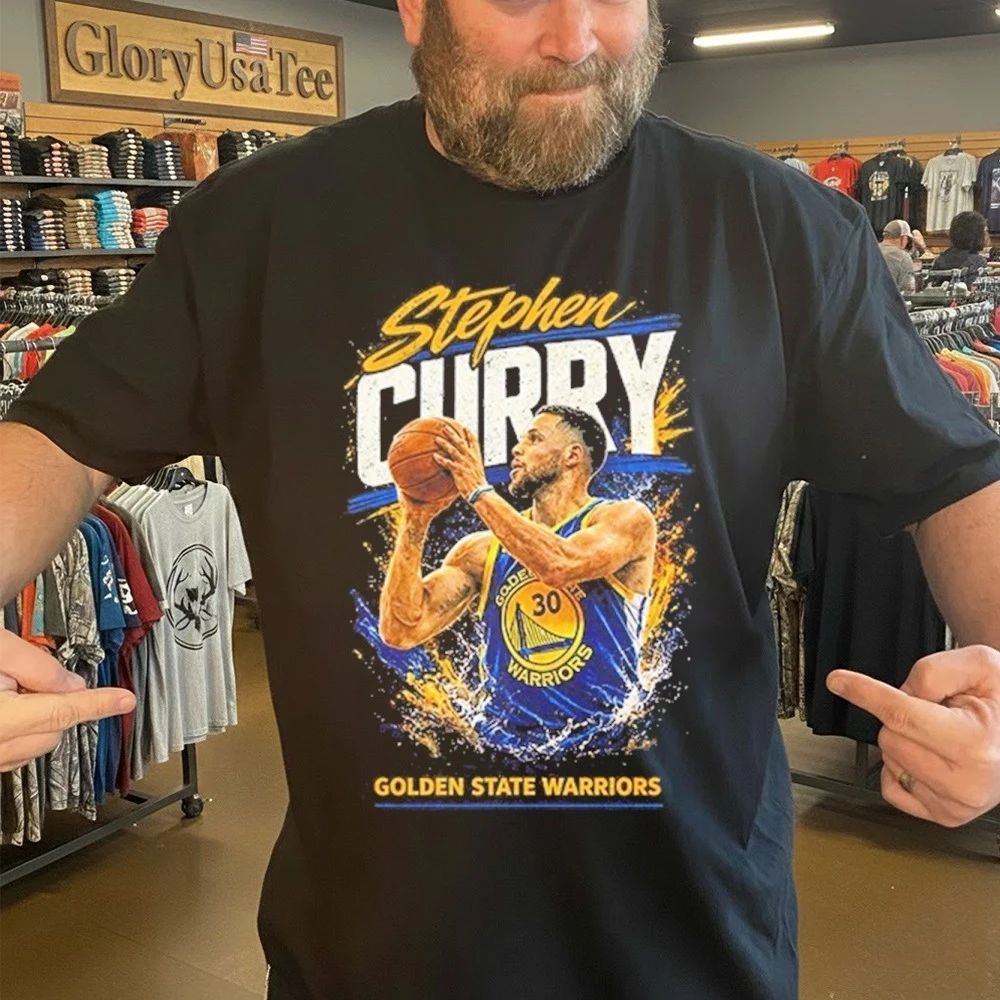 Stephen Curry 30 Golden State Warriors Splash Brothers Basketball Graphic Shirt