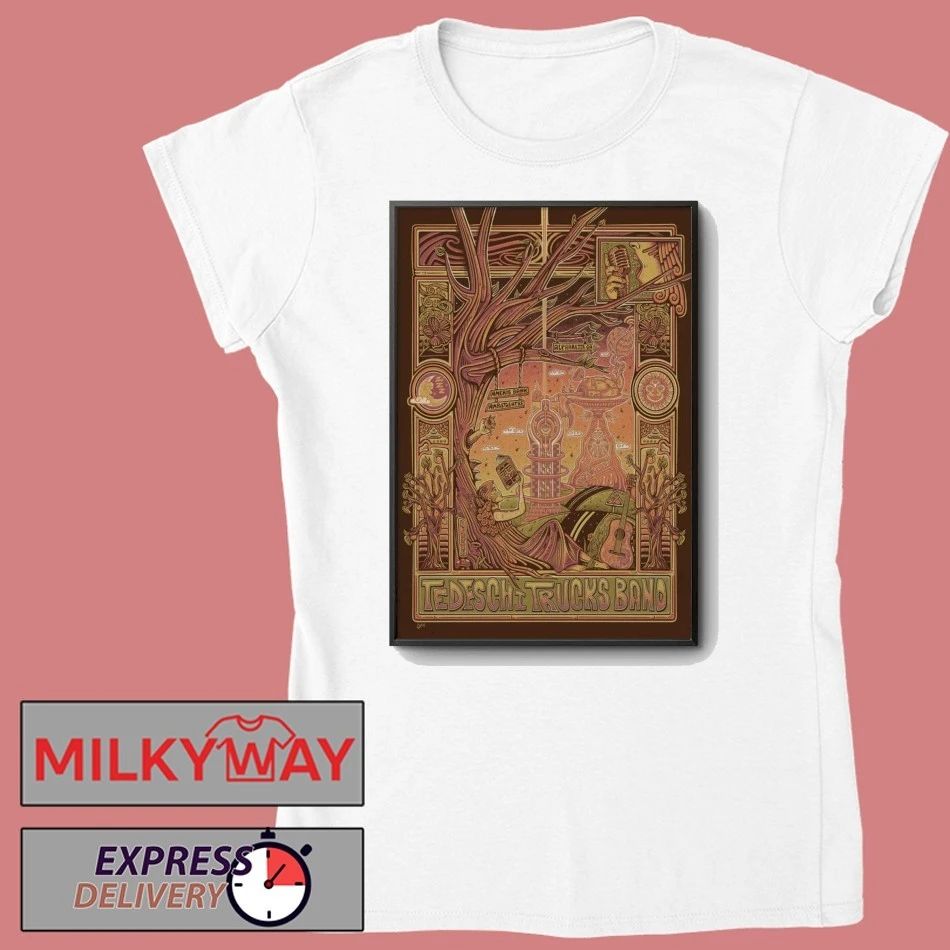 Apr 28 2026 Poster Tedeschi Trucks Band Alpharetta shirt