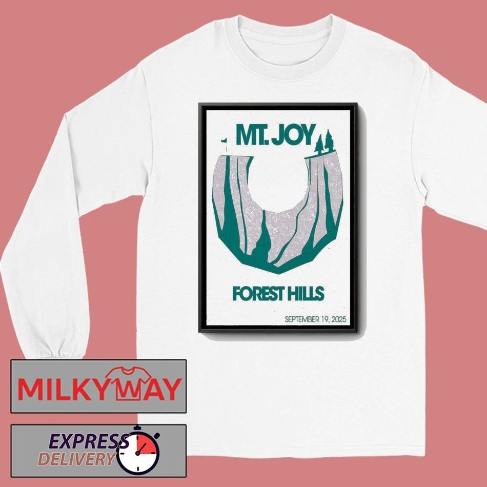 Mt.Joy New York Concert Poster shirt