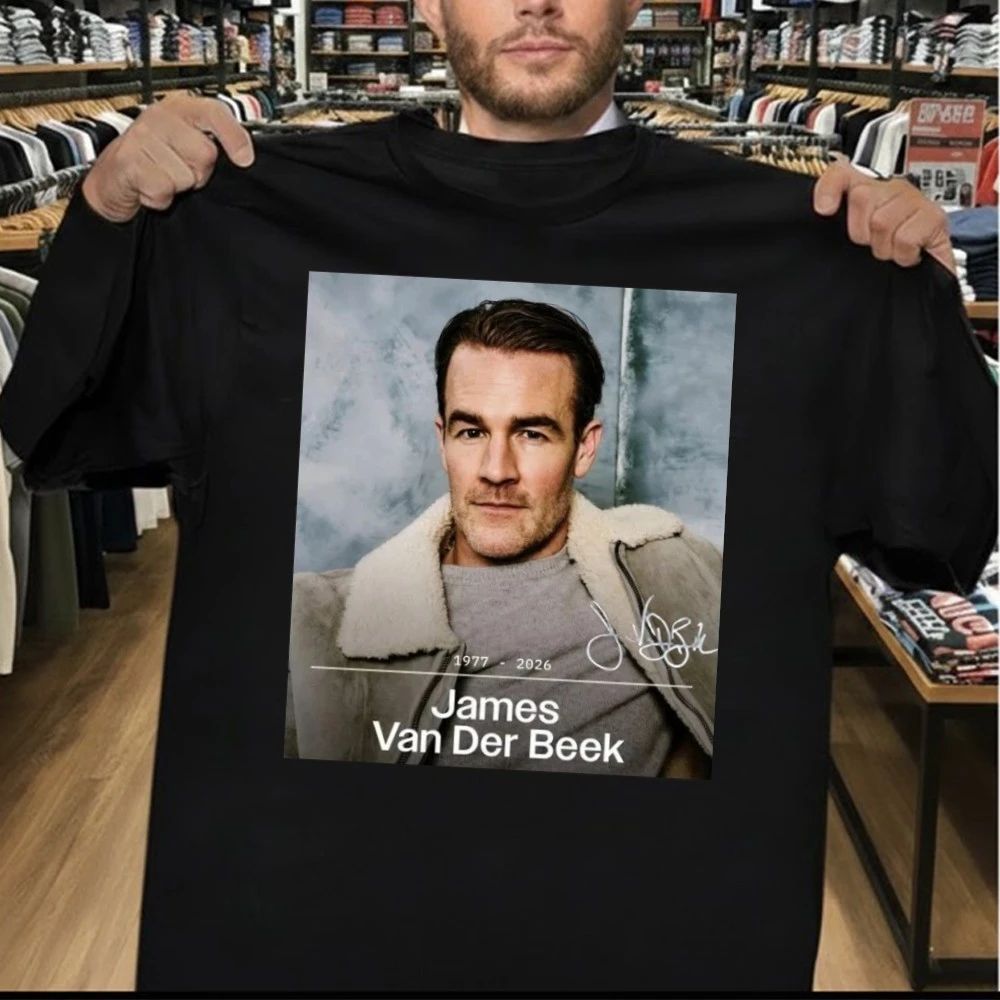 James Van Der Beek 1977-2026 T-shirt