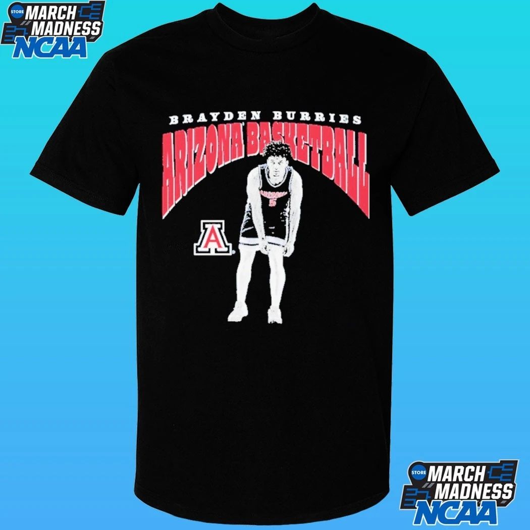 Brayden Burries Arizona Wildcats Men’s Basketball Shirt