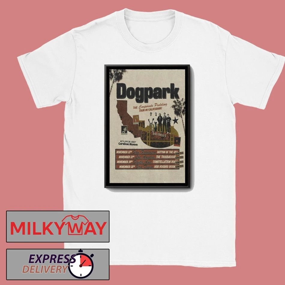 Dogpark Tour November 2025 Poster shirt
