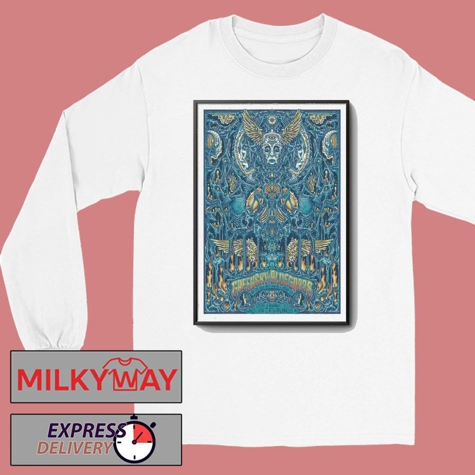 Greensky Bluegrass Oct 31 2025 Wings Event Center Kalamazoo, MI Poster shirt