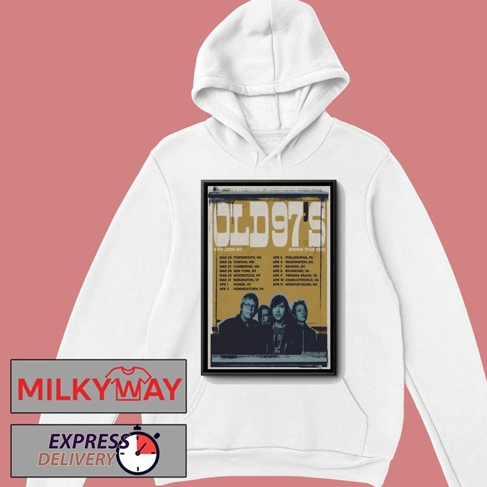 Poster Old 97’s Spring Tour 26 shirt
