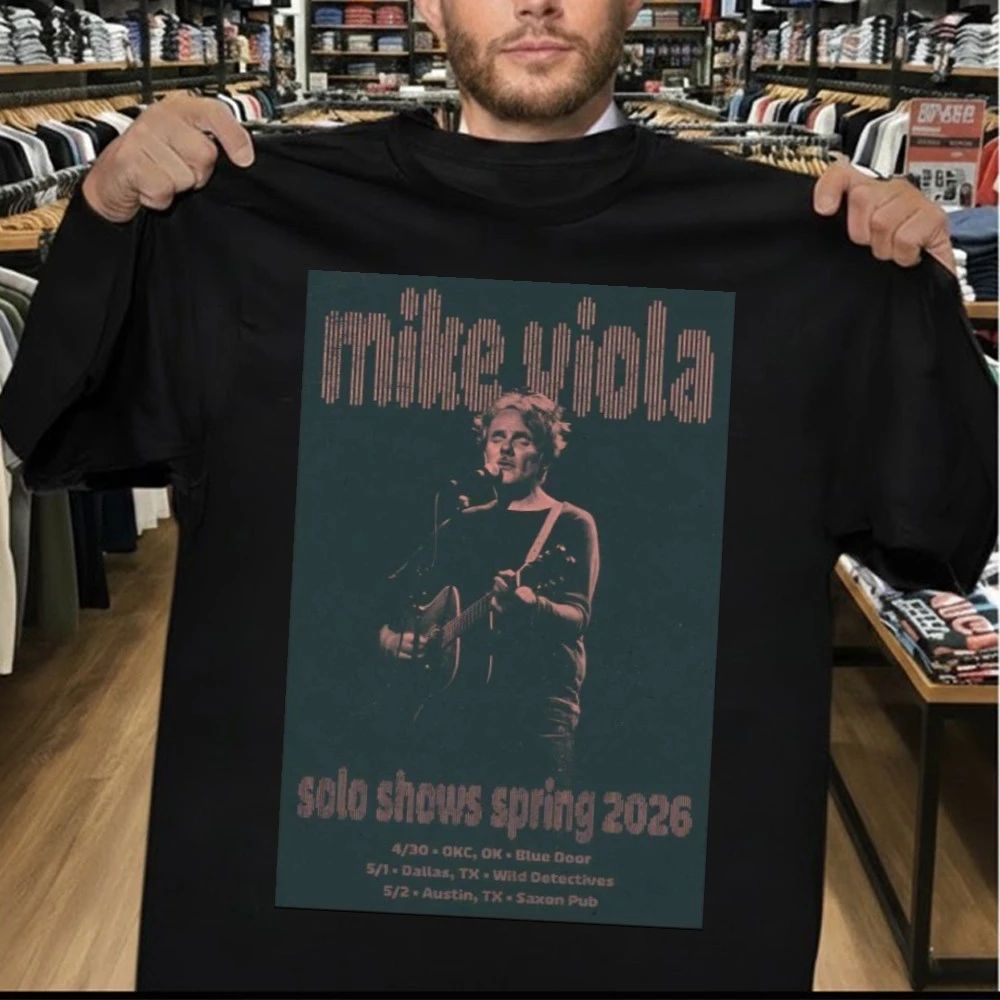 Mike Viola Solo Spring 2026 Tour Shirt