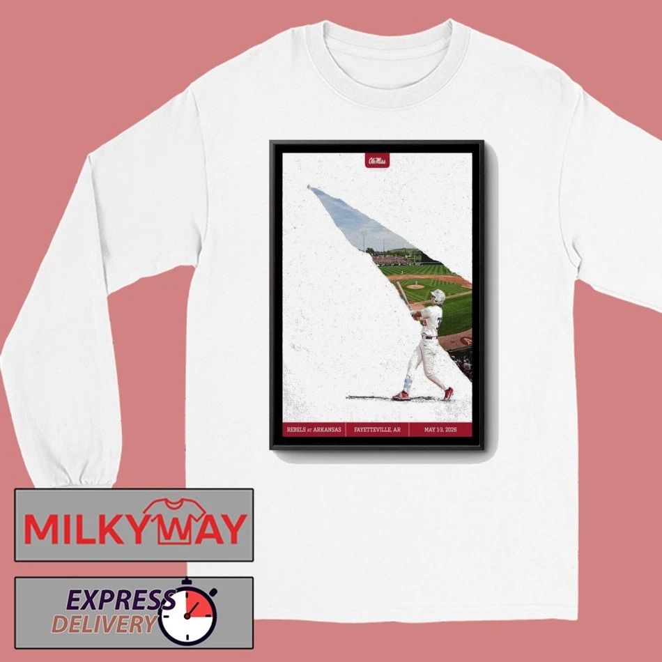 POSTER Ole Miss May 1-3 2026 Fayetteville, AR shirt