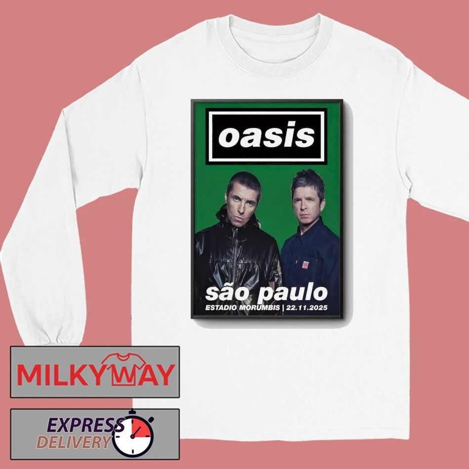 Oasis Nov 22 2025 In São Paulo Brazil Poster shirt