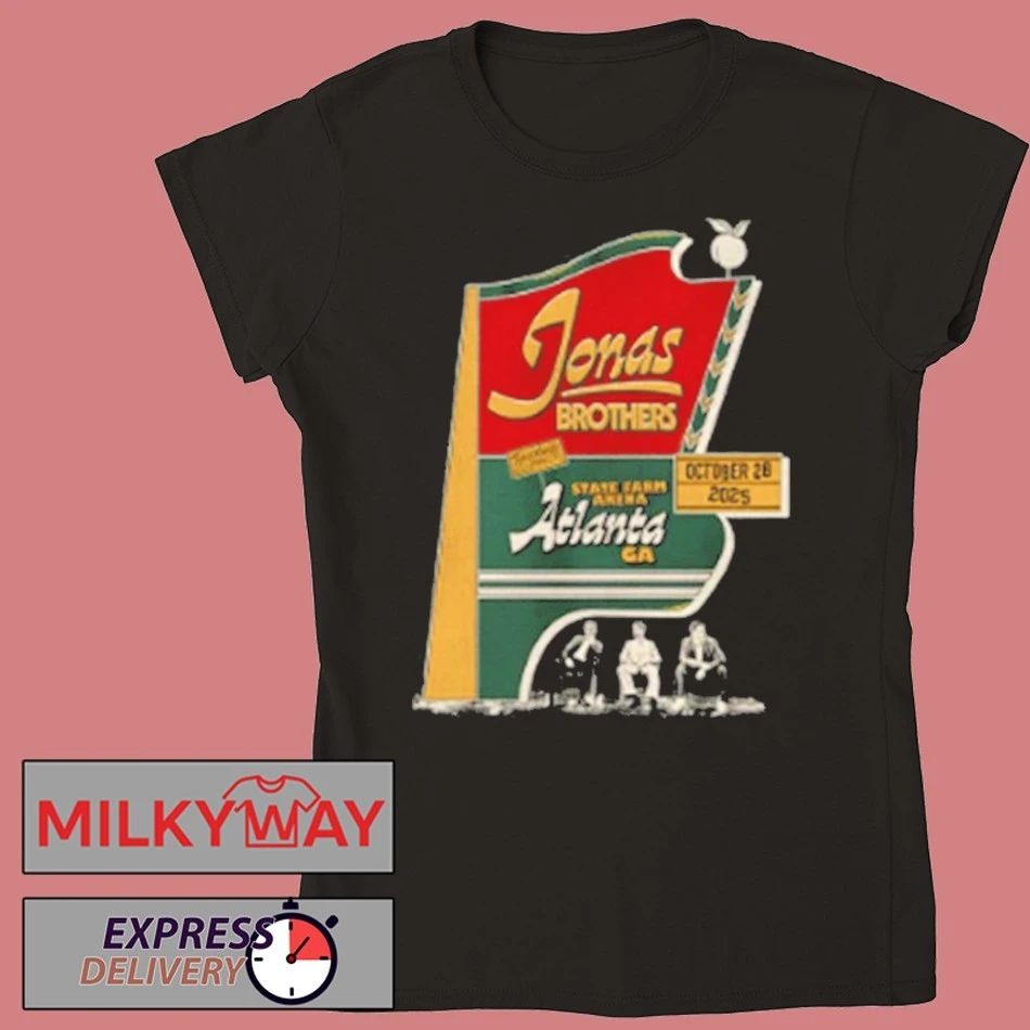 Jonas Brothers State Farm Arena shirt