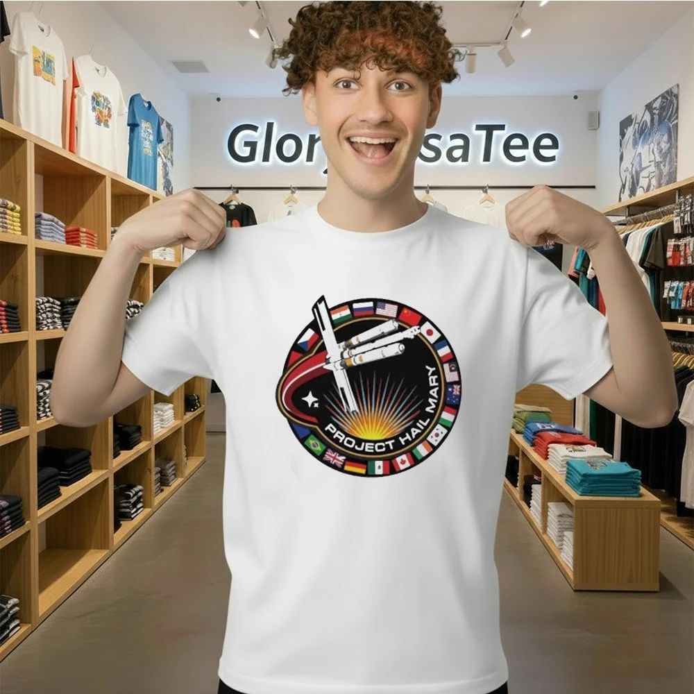 Project Hail Mary Mission Patch Shirt