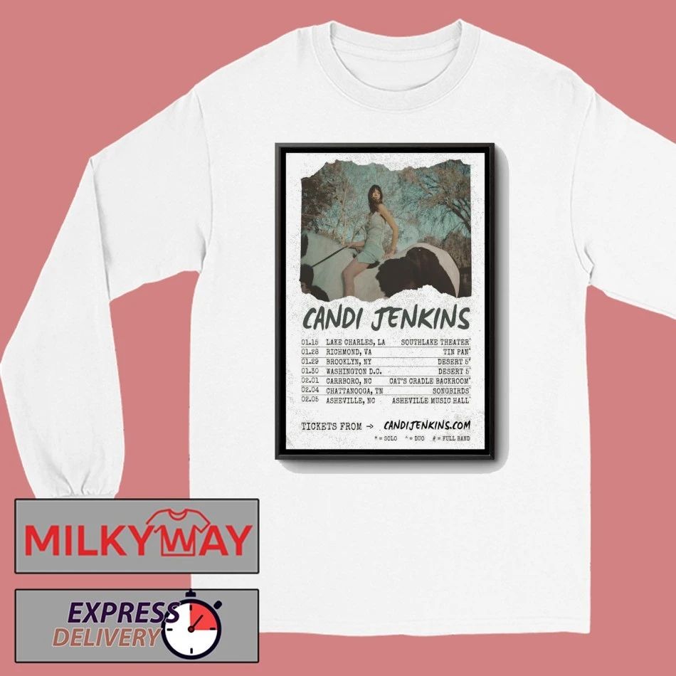 Candi Jenkins Winter 2026 Tour Poster shirt