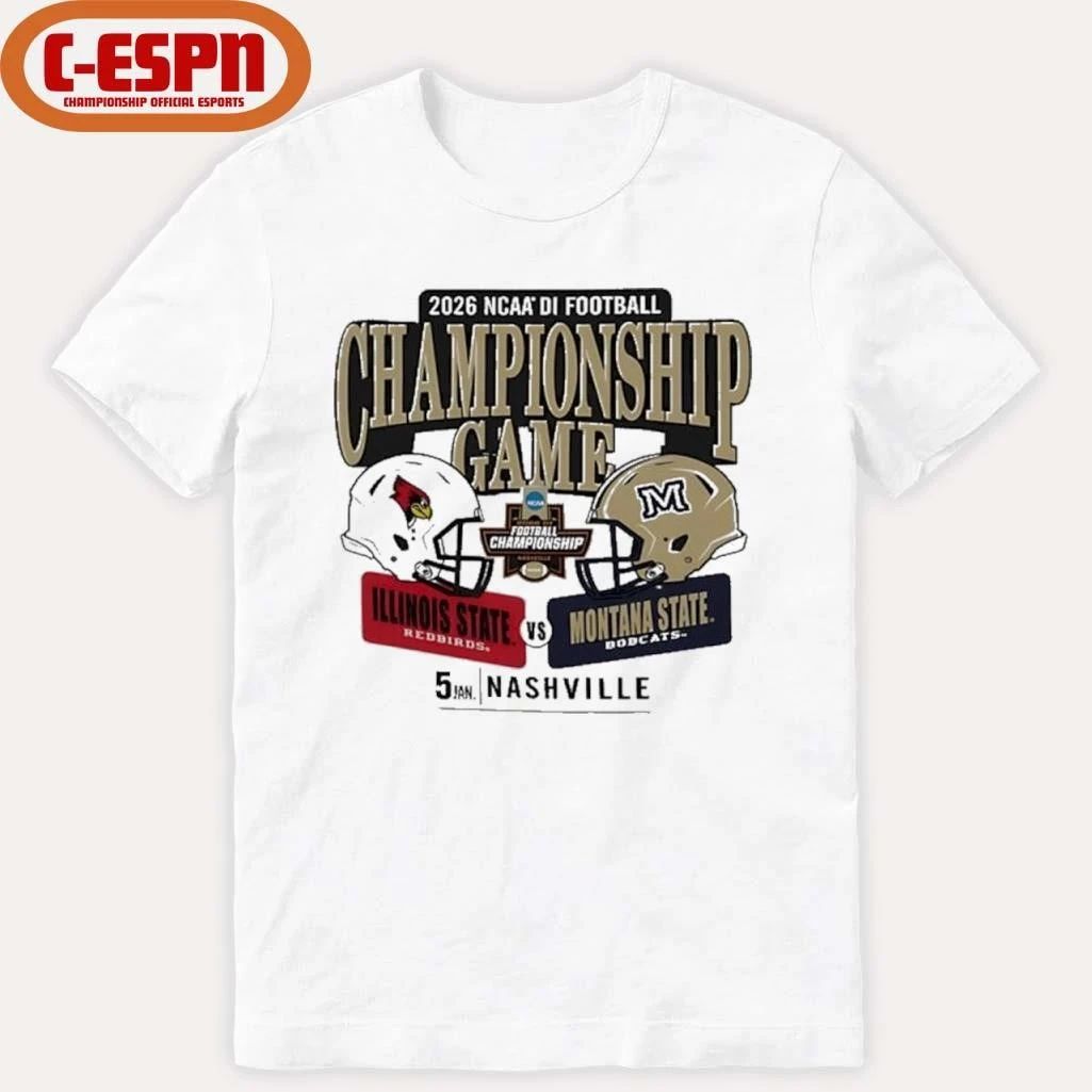 Illinois State Vs Montana State FCS DI Football Championship Game Shirt