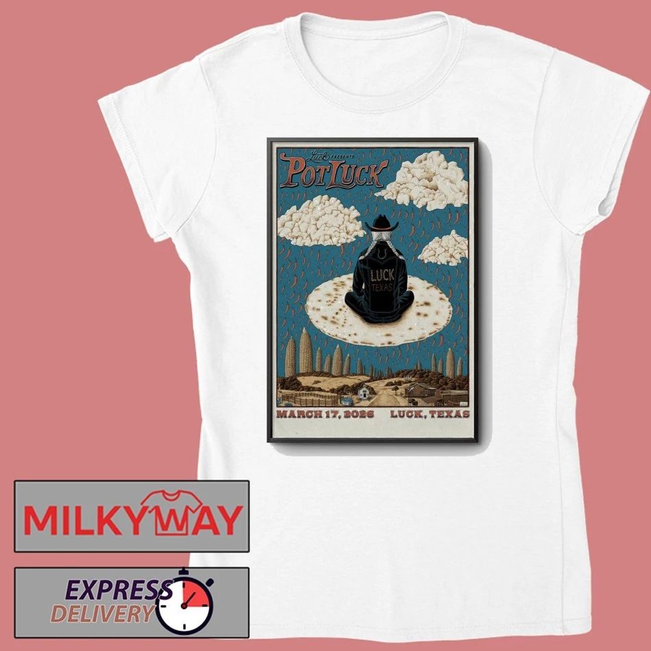 Willie Nelson Mar 17 2026 Luck TX Poster shirt