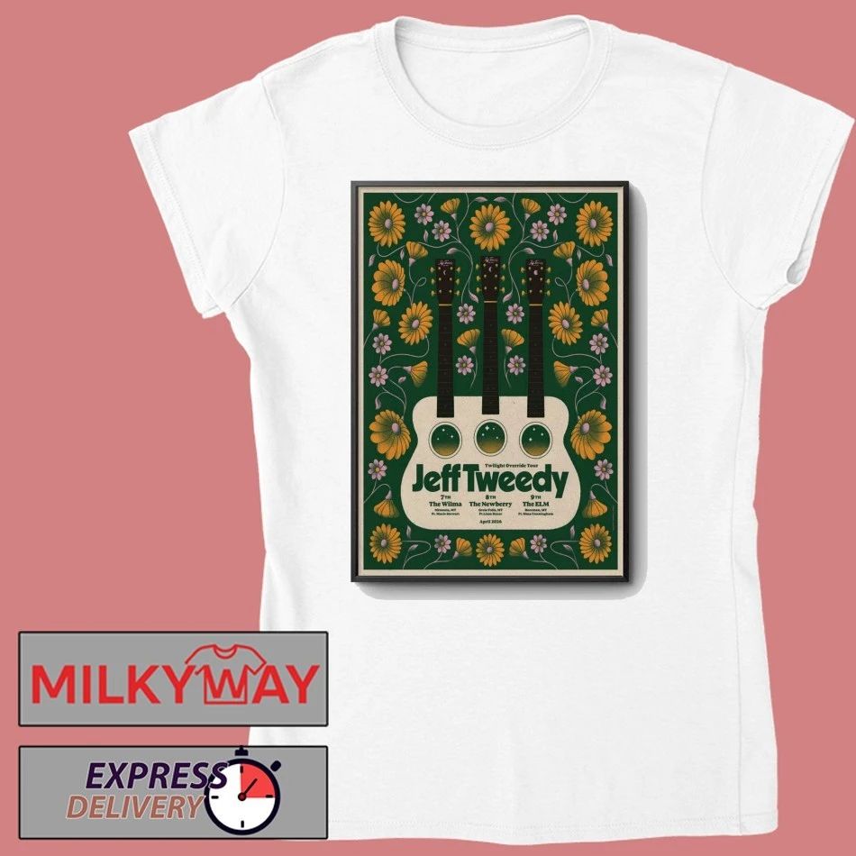 Jeff Tweedy With Wilco April 7-9 2026 Montana Shows Poster shirt