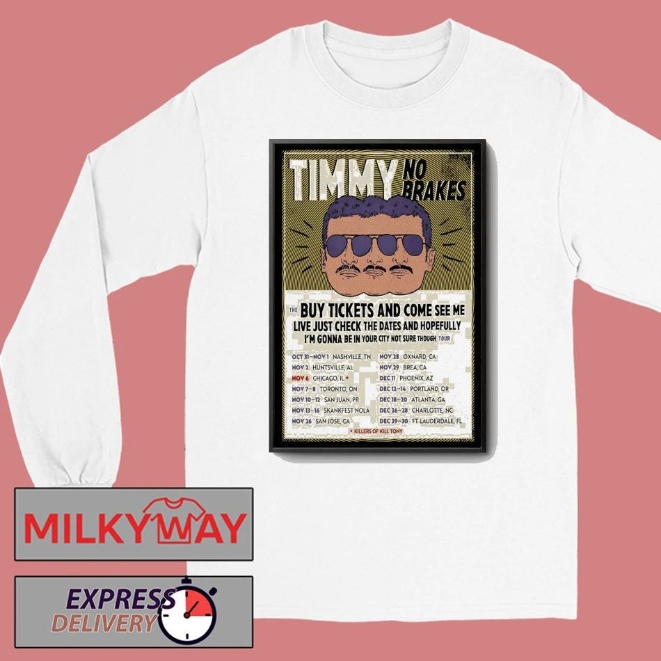 Tim Stiefler Tour 2025 Poster shirt