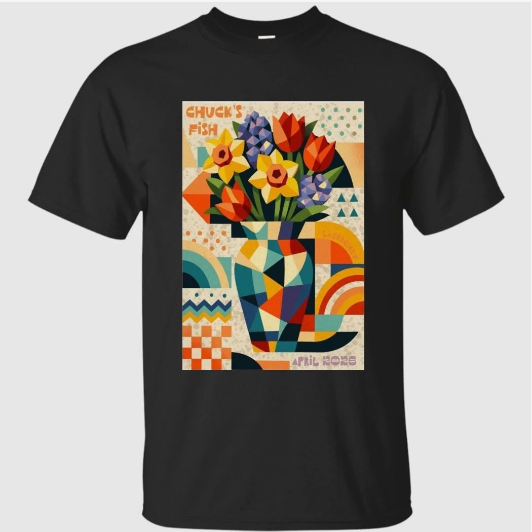 Chuck’s Fish Poster April 2026 Lazorchef Shirt