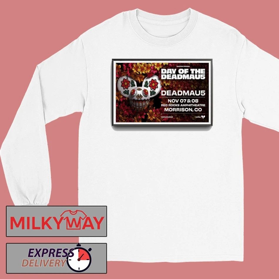 2025 Red Rocks Amphitheatre Day Of The Deadmau5 Poster shirt