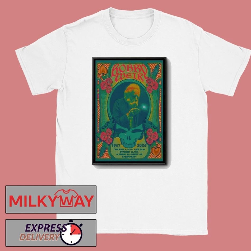 Bobby Weir 1947-2026 Poster shirt