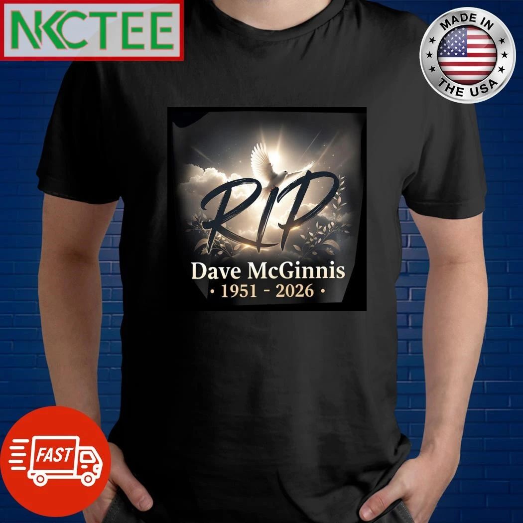 RIP Dave McGinnis 1951 2026 dove shirt