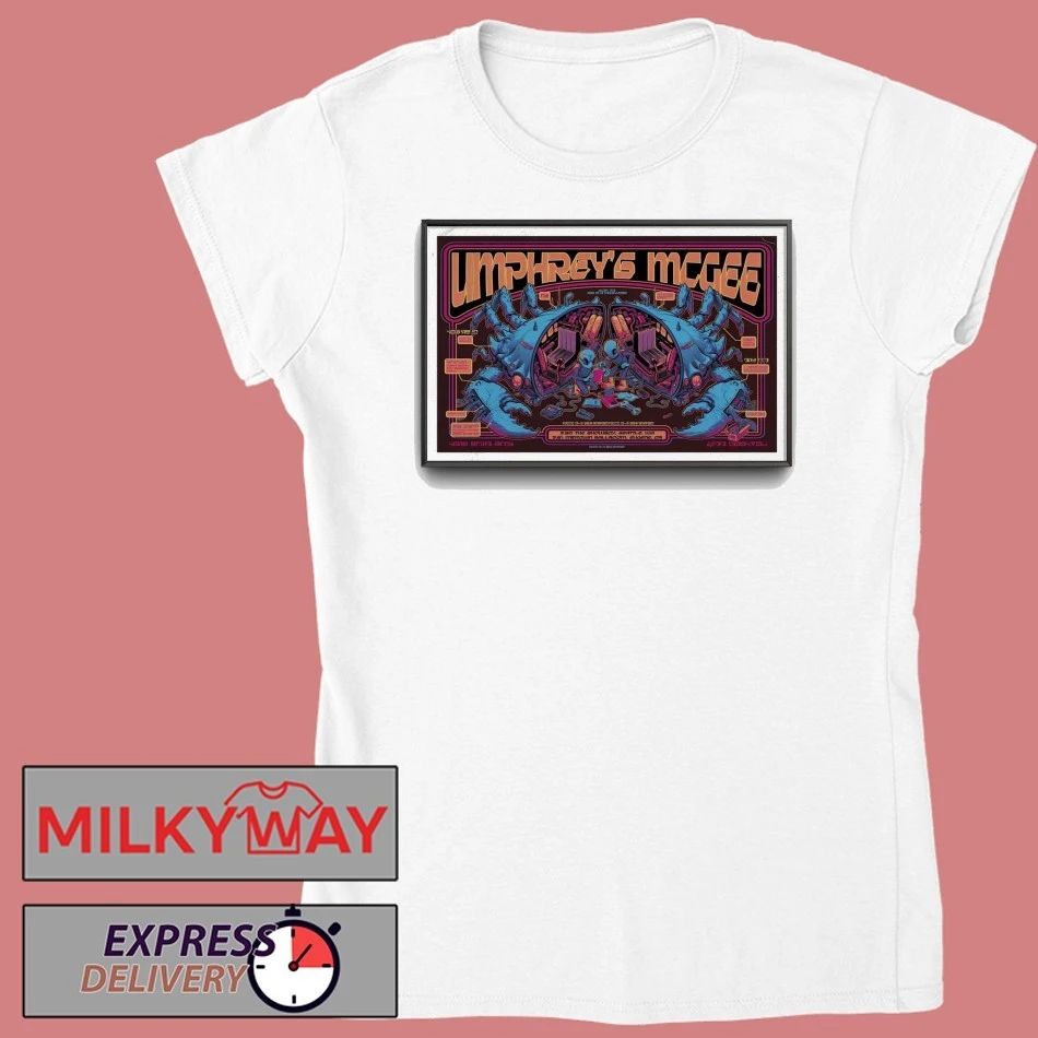 Umphreys McGee Eugene, OR Mar 21 2026 Poster shirt