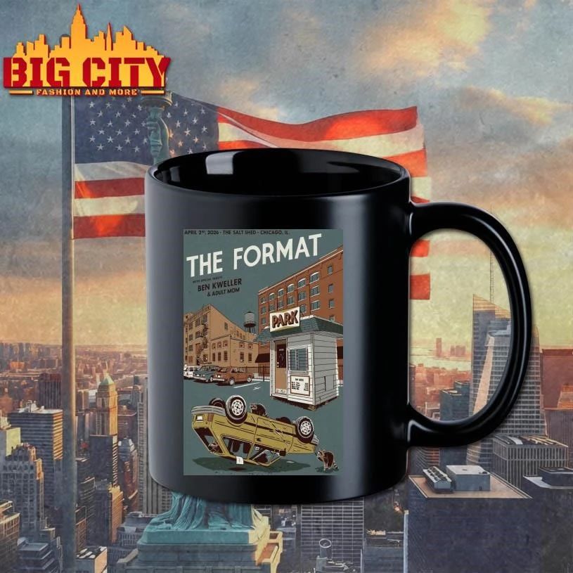 The Format April 1 2026 The Salt Shed Chicago, IL Poster Shirt