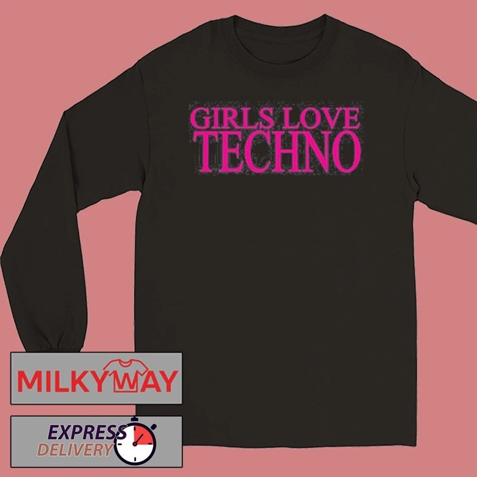 Edition Kelly Lee Owens Girls Love Techno shirt