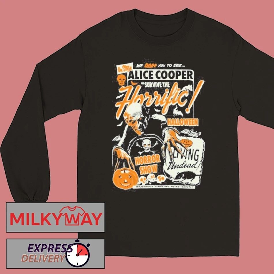 Alice Cooper Horrific Halloween Horror Show Shirt