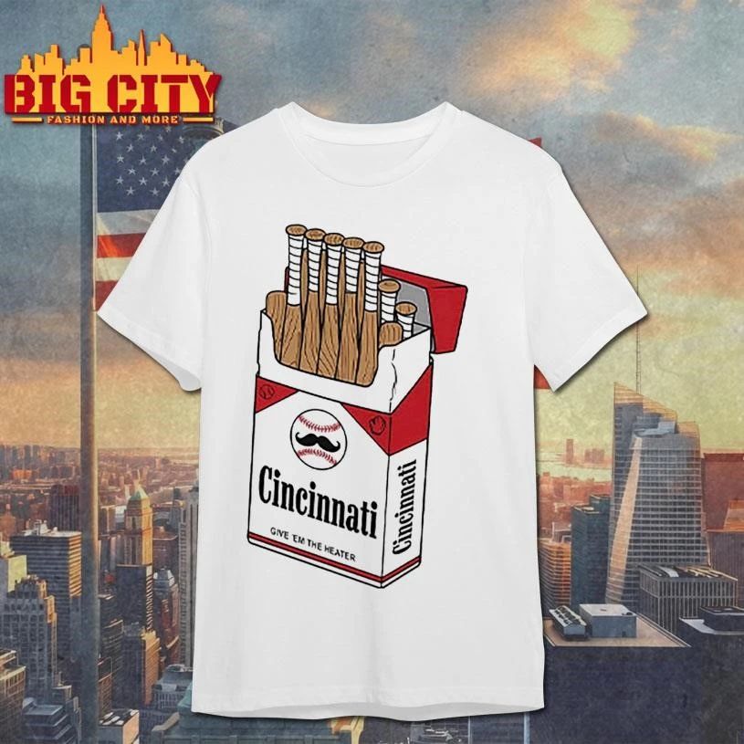 Cincinnati Baseball Bat Pack Parody Graphic Shirt