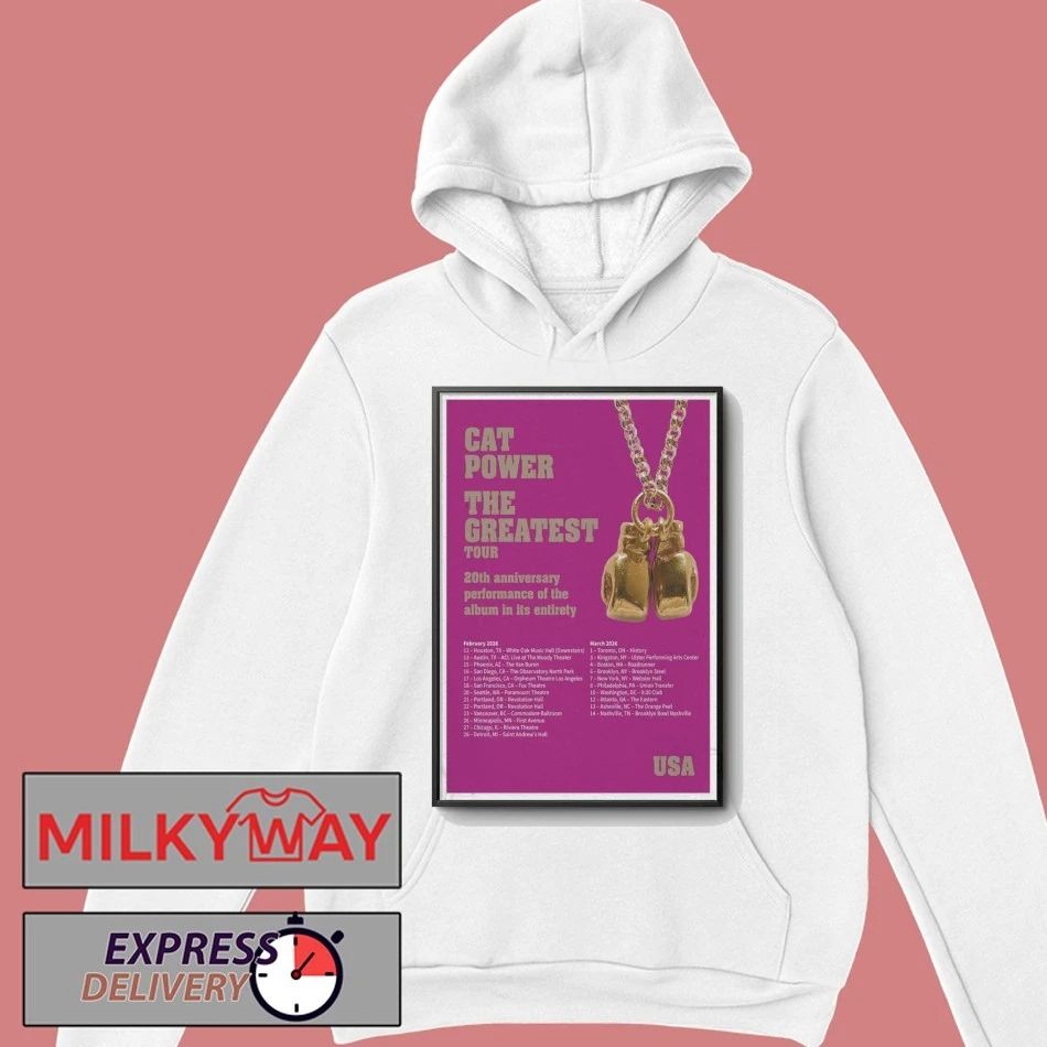 CAT POWER Mar 12 2026 Poster Atlanta, GA shirt
