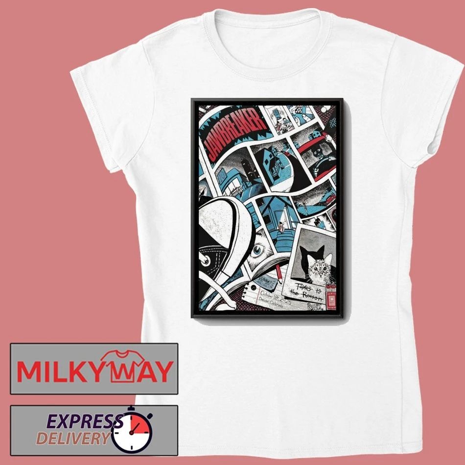 Jawbreaker Fillmore Auditorium in Denver CO October 18 2025 Poster shirt