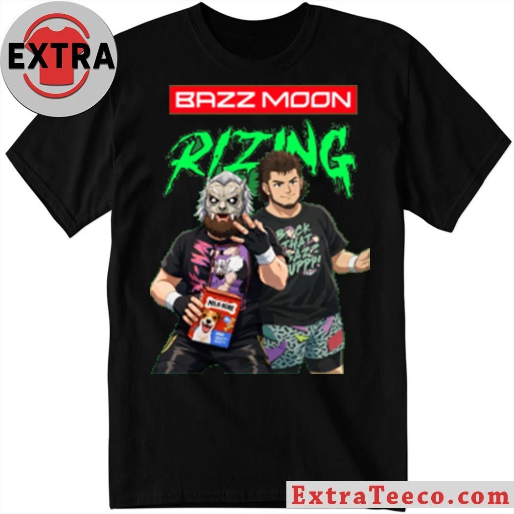 Original Bazz Moon Rizing pro-wrestling Shirt