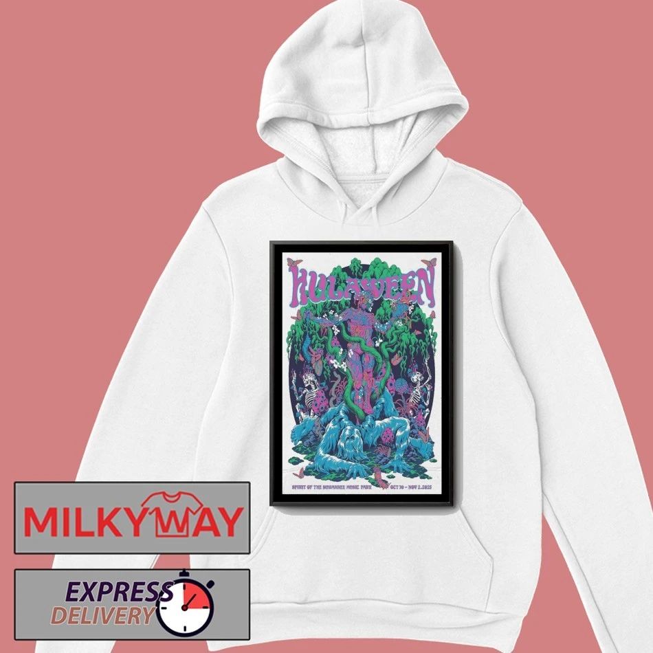 Hulaween Oct 30 – Nov 2, 2025 Spirit Of The Suwannee, Live Oak, Florida Poster shirt