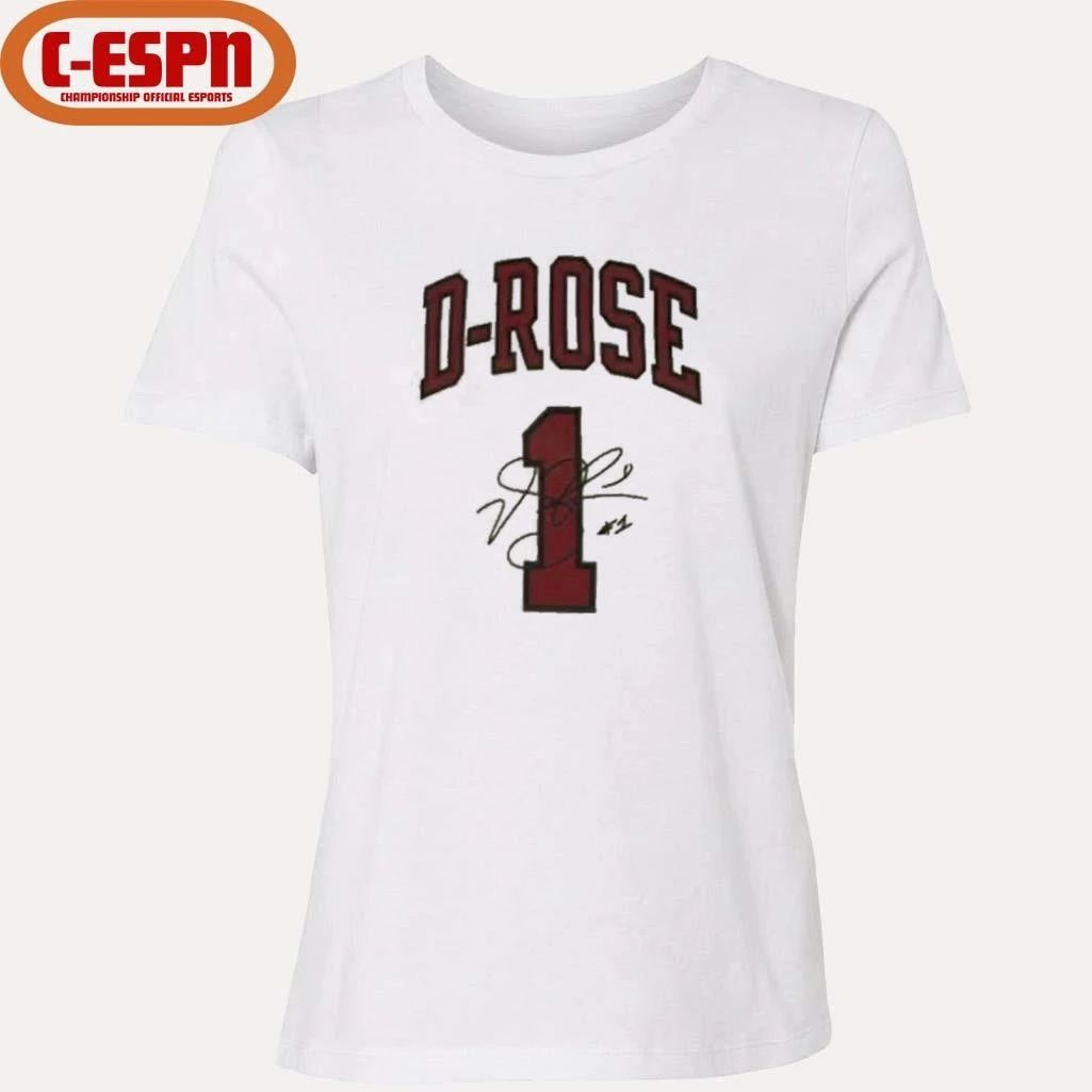 D-Rose 1 Chicago Bulls Derrick Rose Forever Signature T-Shirt