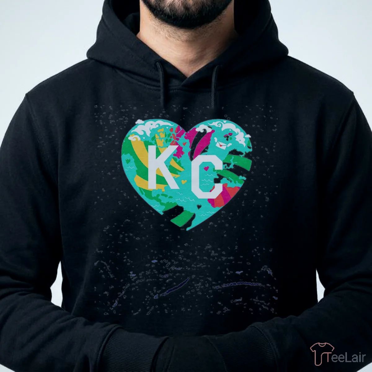 2026 KC Parade Of Hearts Navy T-Shirt